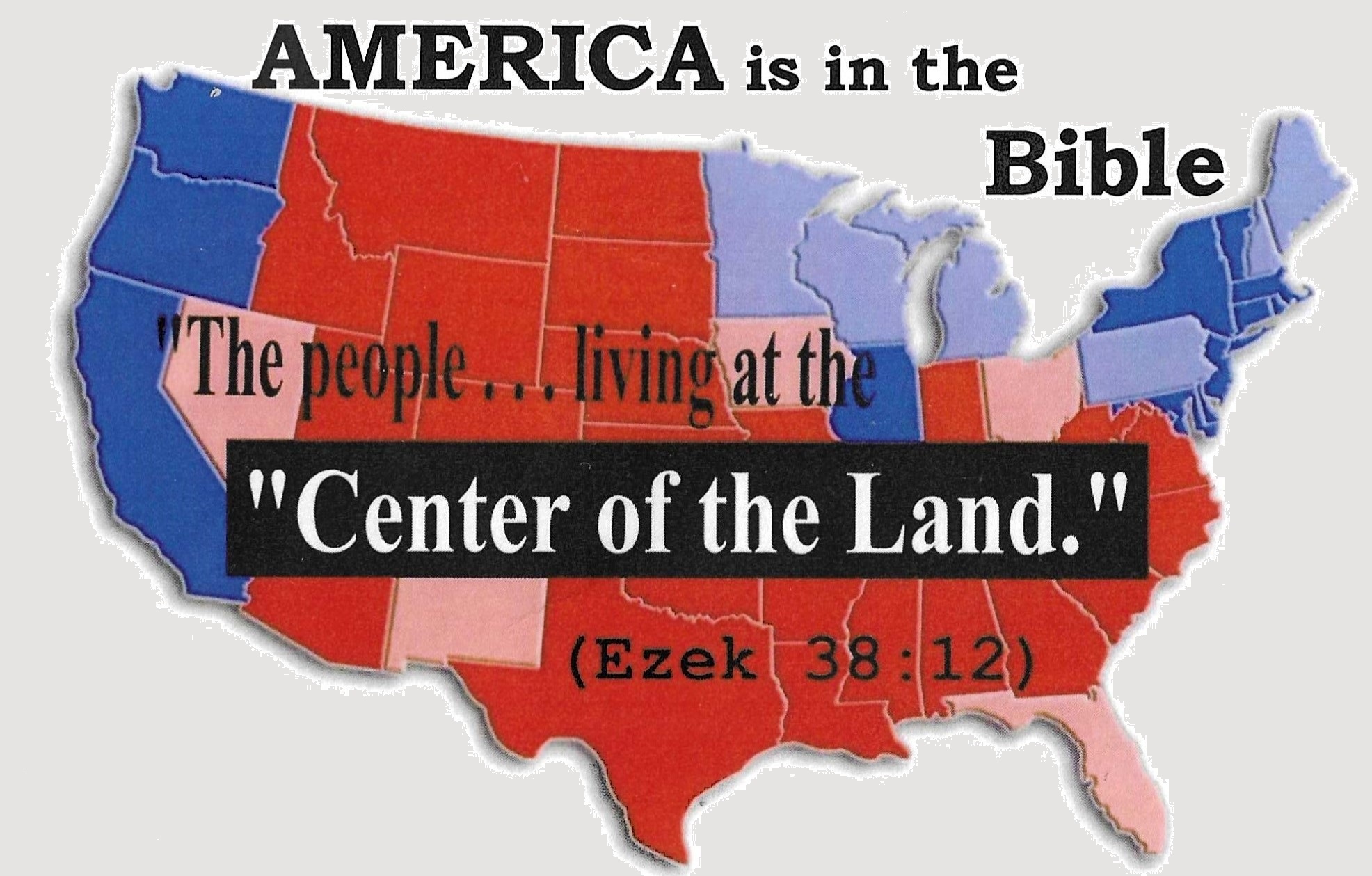The People... living at the "center of the land" (exek 38:12)